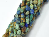 Natural Azurite, 5x7mm Nugget Beads, 15.5 Inch-BeadBasic