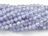 Cubic Zirconia - Lavender, CZ beads, 4mm, Faceted-BeadBasic