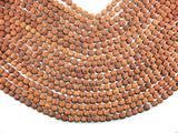 Rudraksha Beads, 7.5mm-8.5mm Round Beads-BeadBasic
