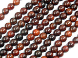 Rosewood Beads, 6mm Round Beads-BeadBasic