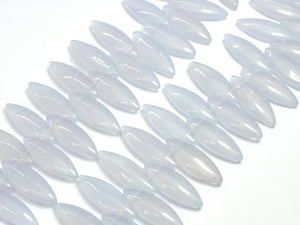 Glass Beads-Light Lavender, 8x22mm Marquise, 11 Inch-BeadBasic