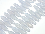 Glass Beads-Light Lavender, 8x22mm Marquise, 11 Inch