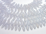 Glass Beads-Light Lavender, 8x22mm Marquise, 11 Inch-BeadBasic