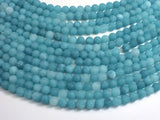 Matte Jade - Blue, 6mm Round-BeadBasic