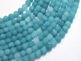 Matte Jade - Blue, 6mm Round-BeadBasic