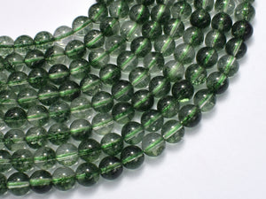 Quartz - Green, 8mm (8.3mm) Round-BeadBasic