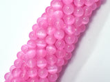 Selenite - Pink, 8mm (8.5mm) Round-BeadBasic