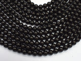 Jet 8mm Round Beads-BeadBasic