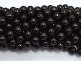 Jet 8mm Round Beads-BeadBasic