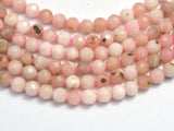 Pink Opal Beads, 3.4mm Micro Faceted-BeadBasic