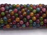 Jade - Tourmaline Color, 6mm Round-BeadBasic