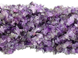 Amethyst Chips, Approx. 4 - 9mm, 31 Inch