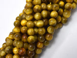 Golden Tiger Eye, 8mm (8.5mm) Round-BeadBasic