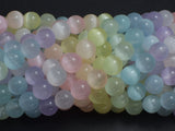 Selenite - Rainbow, 8mm (8.5mm) Round-BeadBasic