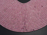 Rose Quartz, Approx. 2x4mm, Heishi Disc-BeadBasic