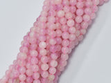Jade - Pink 6mm (6.3mm) Round-BeadBasic