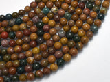 Ocean Jasper, 6mm (6.7mm), Round-BeadBasic