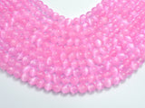 Selenite - Pink, 6mm (6.5mm) Round-BeadBasic