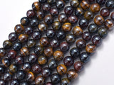 Mystic Coated, Tiger Eye Beads, 3 color, 8mm-BeadBasic