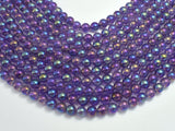 Mystic Coated Amethyst 8mm Round-BeadBasic