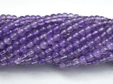 Amethyst Beads, 4mm (4.5mm) Round-BeadBasic