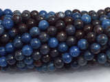 Blue Opal, 6mm (6.6mm) Round-BeadBasic