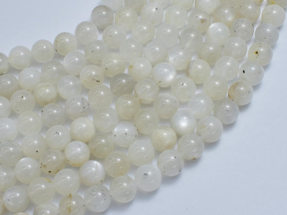 Milky White Moonstone, 8mm Round
