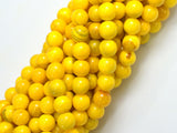 Jade - Yellow, 8mm Round-BeadBasic