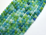 Jade - Green & Blue, 6mm Round-BeadBasic