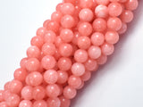 Jade - Salmon Pink, 8mm Round
