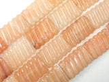 Pink Aventurine, 18x25mm Carved Rectangle Beads-BeadBasic