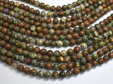 Rhyolite Beads, 8mm (8.8mm) Round Beads