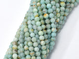 Amazonite Beads, 4mm (4.3mm) Round Beads, 15 Inch-BeadBasic