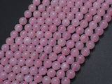 Rose Quartz 6mm (6.5mm) Round-BeadBasic