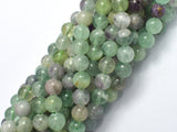 Fluorite, Rainbow Fluorite, 8mm (8.5mm), Round-BeadBasic