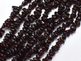 Red Garnet, 4mm - 10mm Pebble Chips Beads-BeadBasic