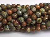 Rhyolite Beads, 8mm (8.8mm) Round Beads