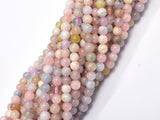 Beryl Beads, Aquamarine, Morganite, Heliodor, 4mm (4.7mm) Round-BeadBasic