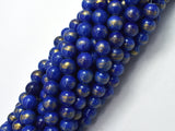 Mashan Jade - Lapis Blue, 8mm (8.5mm) Round-BeadBasic