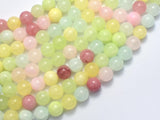 Jade - Multi Color, 8mm (8.5mm) Round-BeadBasic