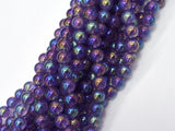 Mystic Coated Amethyst 8mm Round-BeadBasic