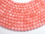 Jade - Salmon Pink, 8mm Round