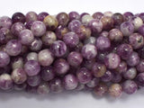 Purple Mica, 8mm Round-BeadBasic