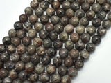 Natural Glowing Yooperlite 8mm (8.5mm) Round Beads-BeadBasic