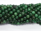 Green Mica Muscovite in Fuchsite 6mm Round-BeadBasic
