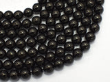 Jet 8mm Round Beads-BeadBasic