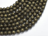 Pyrite 8mm Round Beads-BeadBasic