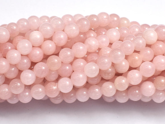 Jade - Rose Pink, 4mm (4.5mm) Round