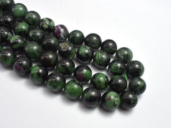 Ruby Zoisite 12mm Round Beads-BeadBasic