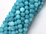Matte Jade - Teal, 8mm Round-BeadBasic